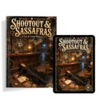 Ein Western-Saloon-Whodunit für 4–30 Spieler – Cowboys, Karten & Cayenne-Klatsch – Mehrfach spielbar