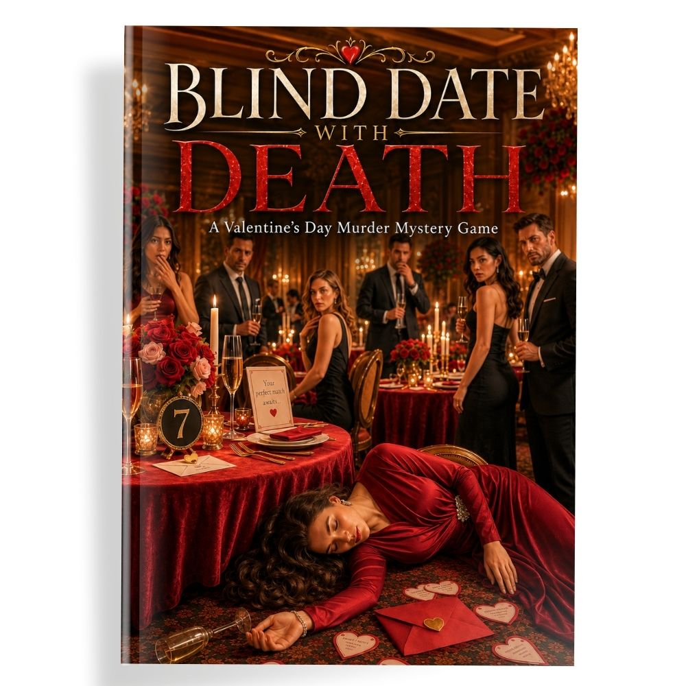 Blind Date with Death A Valentine’s Day Murder Mystery Game2 Blind Date with Death – Ein Valentinstags-Krimi für 4–30 Spieler – Bild 1